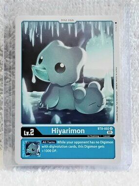 5/$20 Mint Digimon Hiyarimon Digi-Egg Card BT8-002 U by Bandai!!
